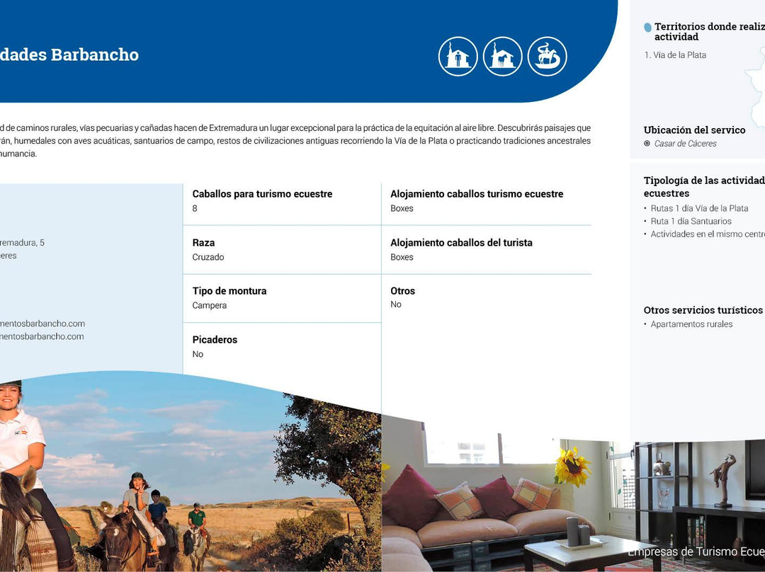 Activities Barbancho - Horseback Riding景点图片