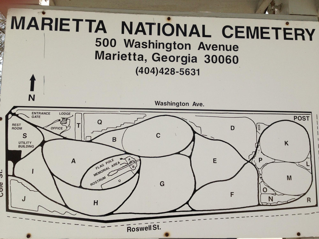 Marietta National Cemetery-玛丽埃塔必去景点