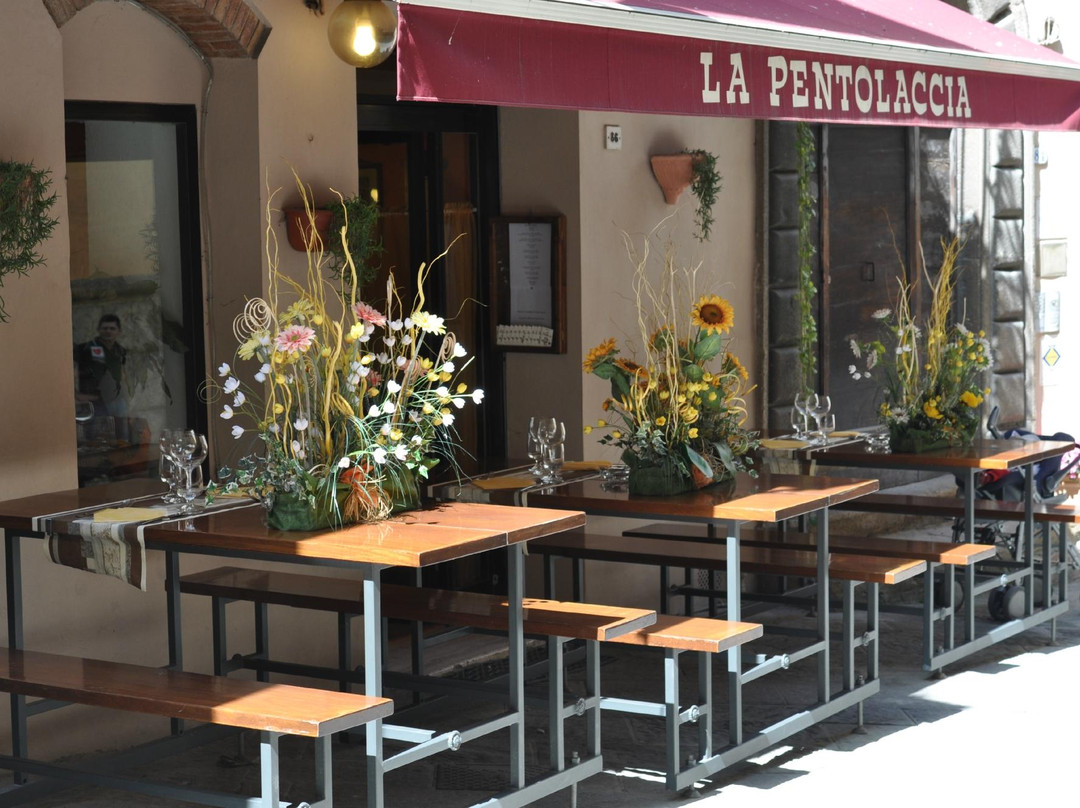 蒙特普尔恰诺餐馆和美食-La Pentolaccia