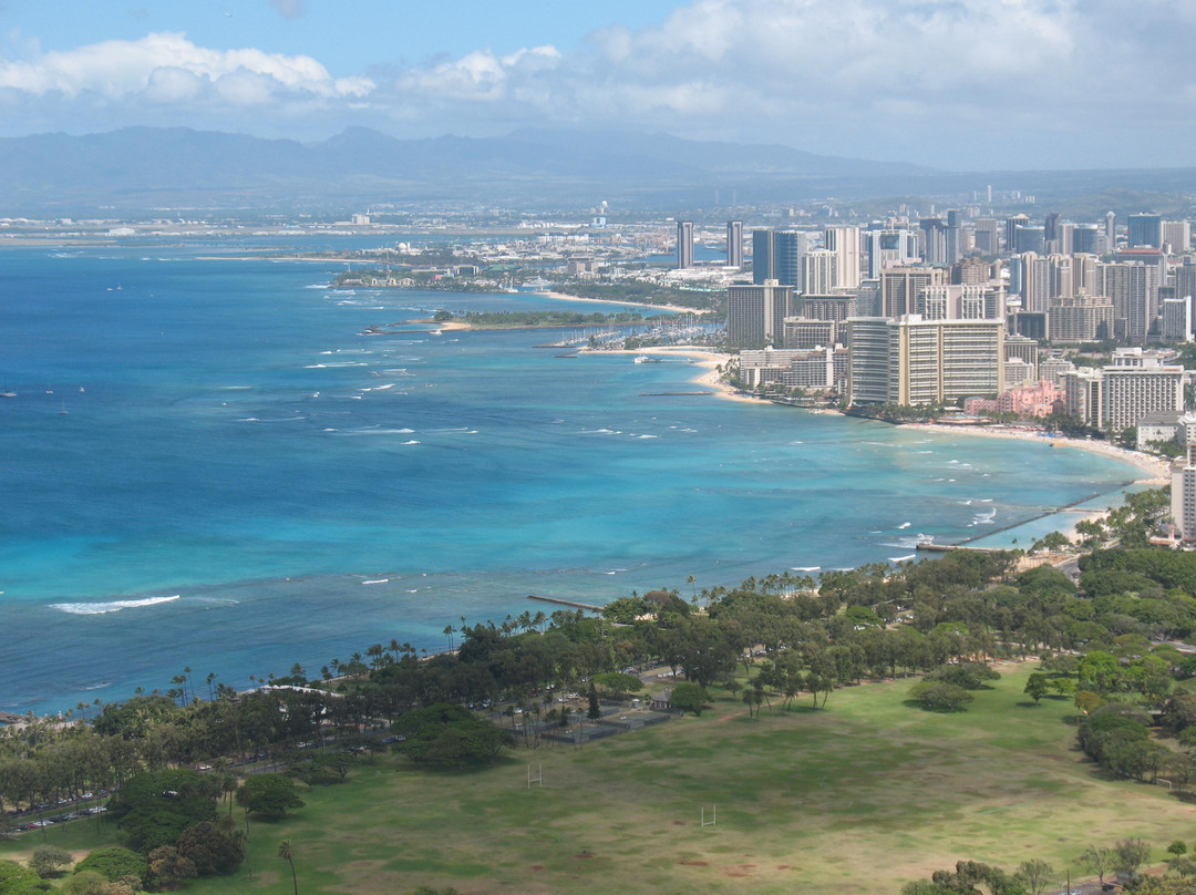 钻石头火山-火奴鲁鲁必去景点
