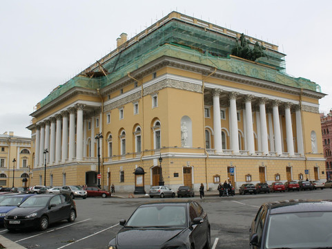 The Alexandrinsky Theater-圣彼得堡必去景点