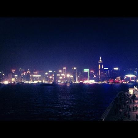 幻彩咏香江灯光表演-香港必去景点