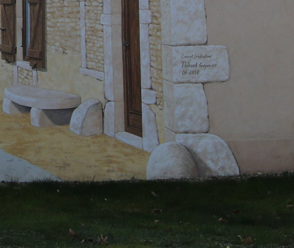 Fresque de la Commune de Saint-Albain景点图片