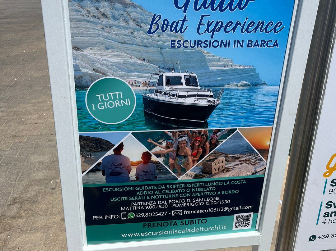 Escursioni Scala Dei Turchi Giulio Boat景点图片