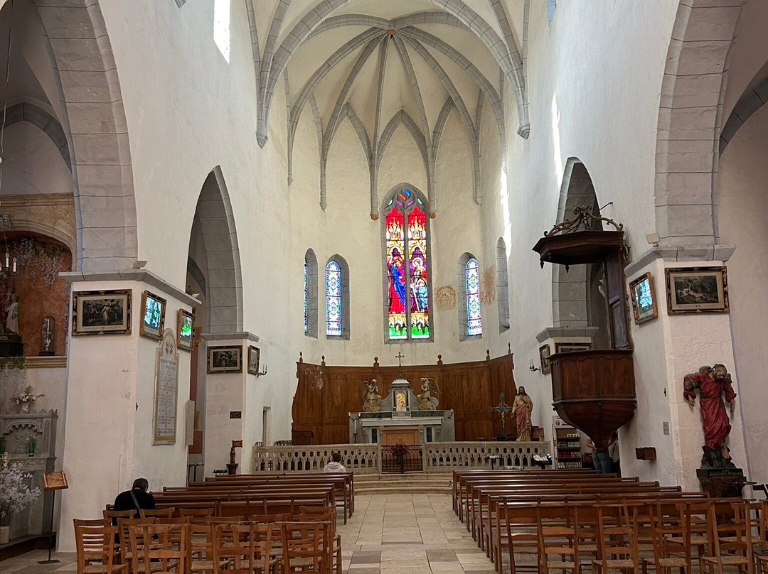 Eglise de Saint Cirq Lapopie-Saint-Cirq-Lapopie必去景点