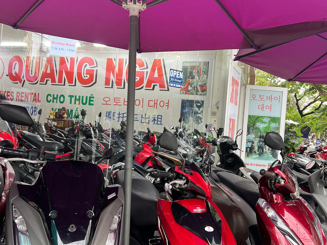Motorbikes Rental Da Nang -Quang Nga-岘港必去景点