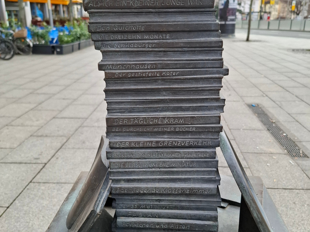 Erich Kaestner Denkmal-德累斯顿必去景点