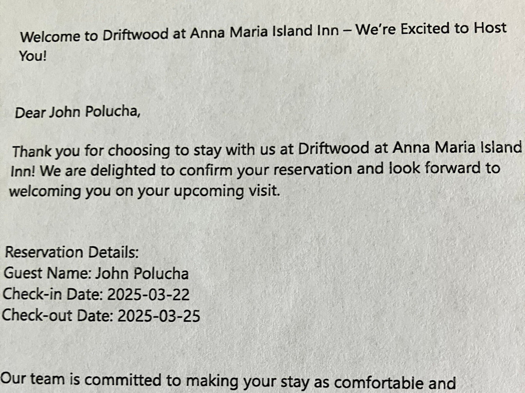 Driftwood at Anna Maria Island Inn主图