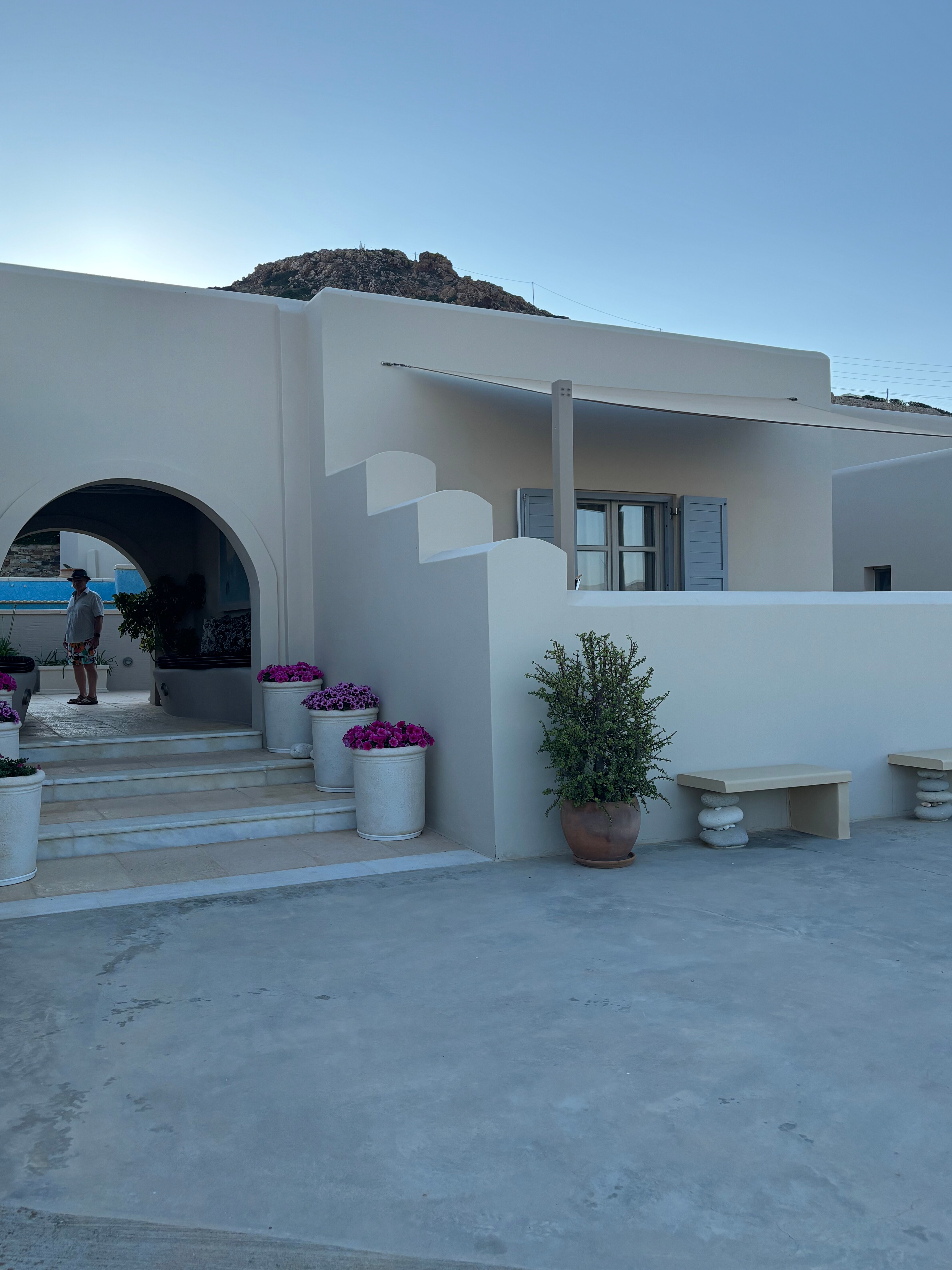 Kouros Art Hotel-浴室
