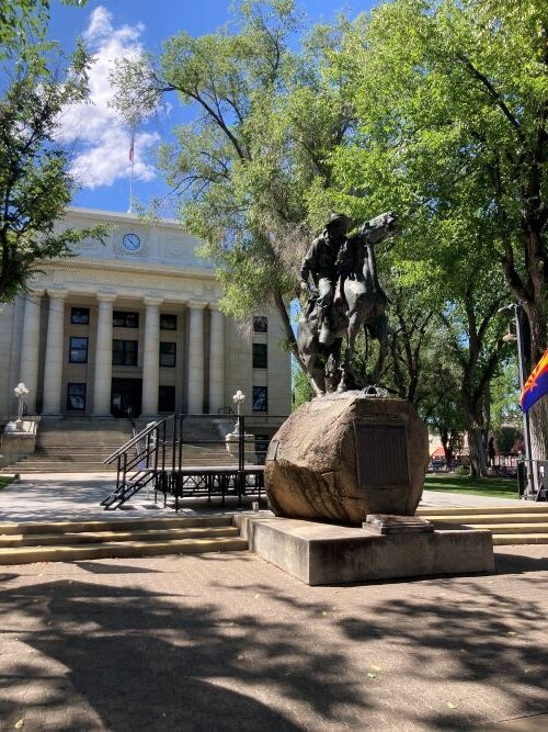 Bucky O'Neill Monument-普雷斯科特必去景点