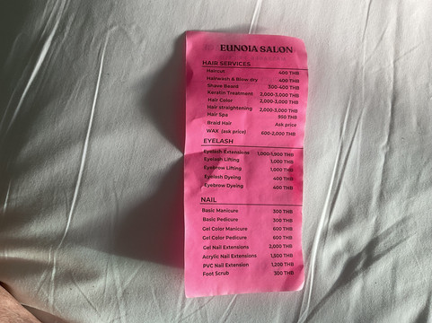 Eunoia  Salon&barber-Khlong Haeng必去景点