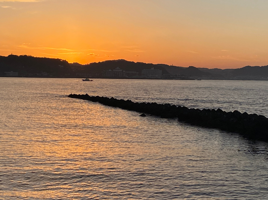 Yuigahama Beach-镰仓市必去景点