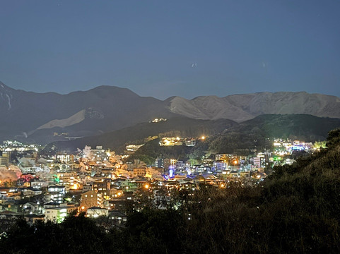 别府温泉蒸汽展望台-别府市必去景点