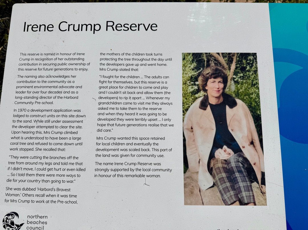 Irene Crump Reserve-Freshwater必去景点