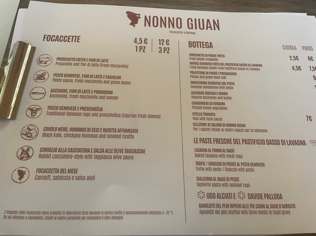 Nonno Giuan Focaccette E Bottega主图