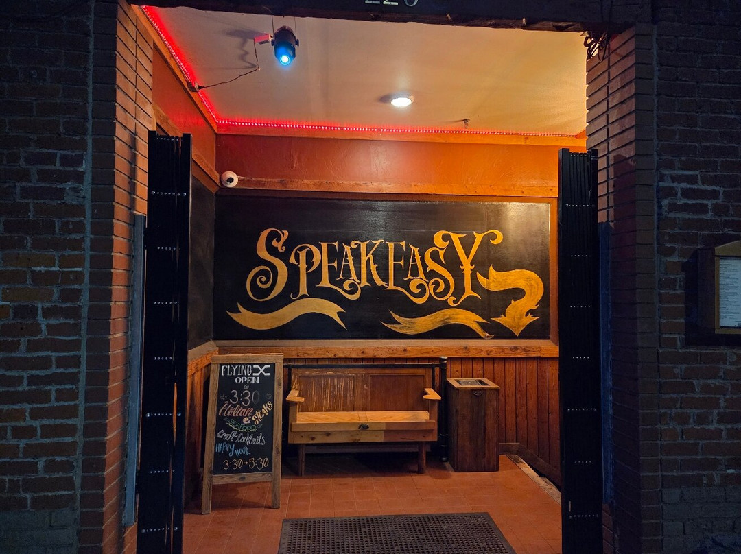 Flying-X Speakeasy
