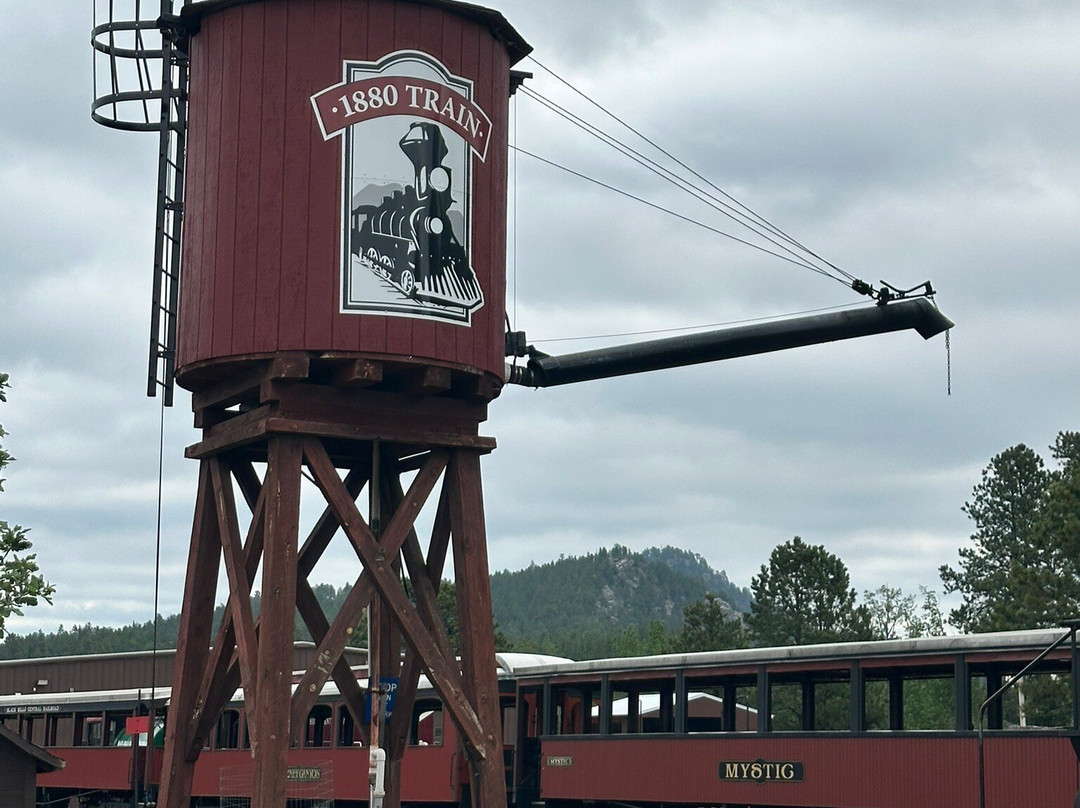 1880 Train - Hill City Depot-希尔城必去景点