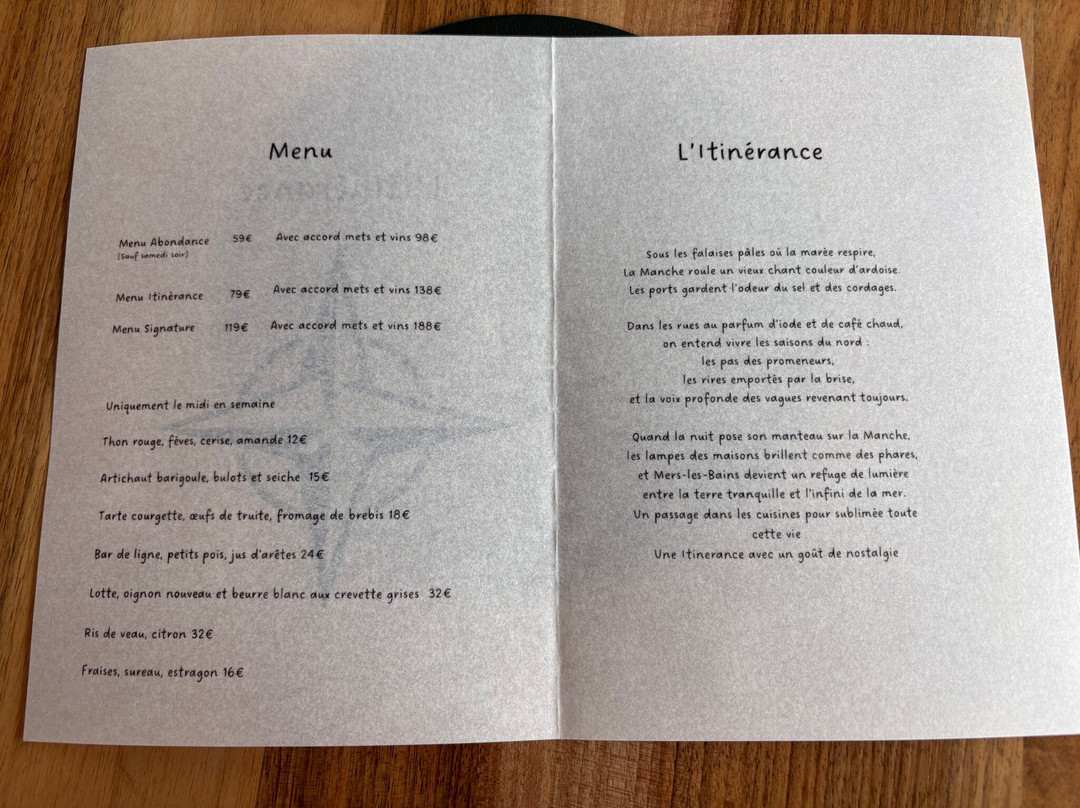Restaurant L’Itinérance