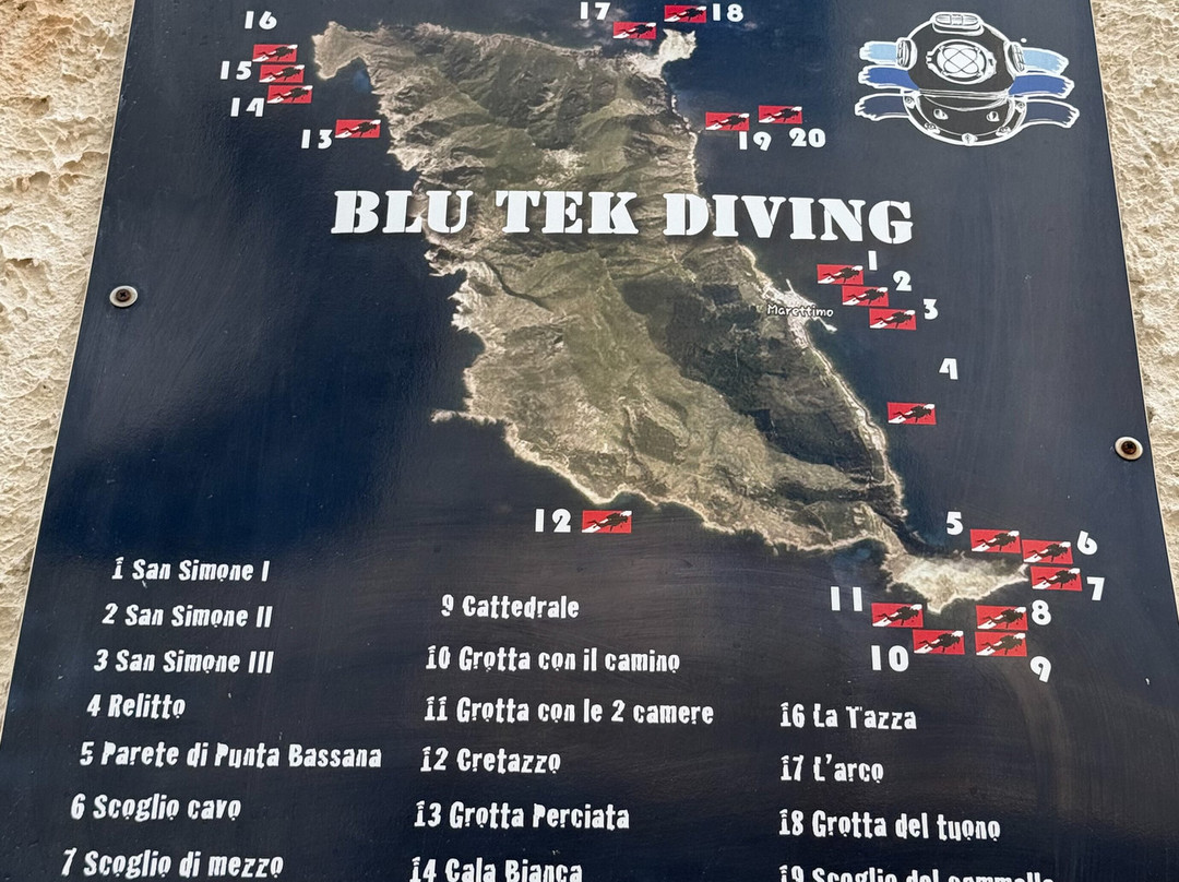 Blu Tek Diving-Marettimo必去景点