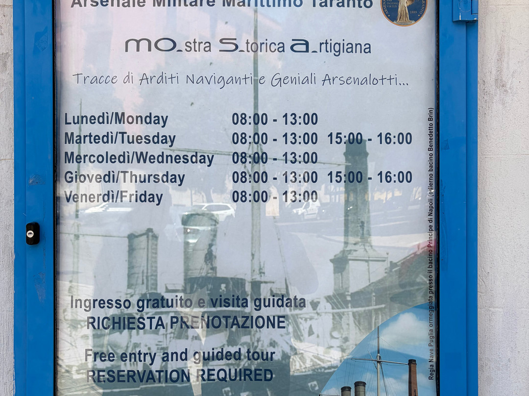 Museo Arsenale Militare - Mostra Storica Artigiana-塔兰托必去景点