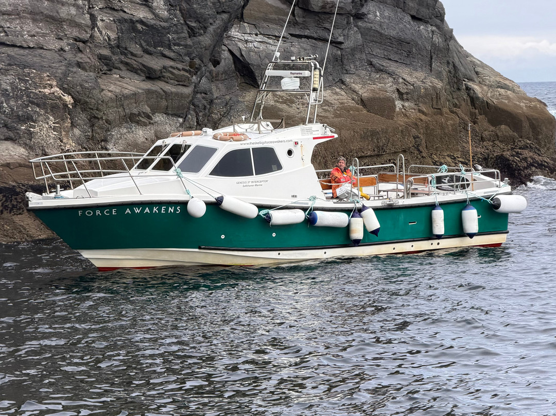 Skellig Michael Landing Tours on Force Awakens-Ballinskelligs必去景点