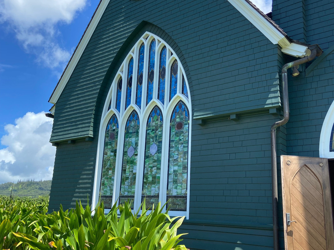 Wai'oli Hui'ia Church-哈纳雷伊必去景点