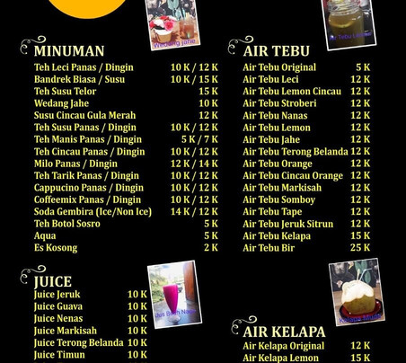 Air Tebu Ucok Berastagi