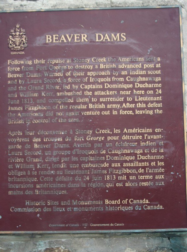 Battle Of Beaverdams Park-Thorold必去景点