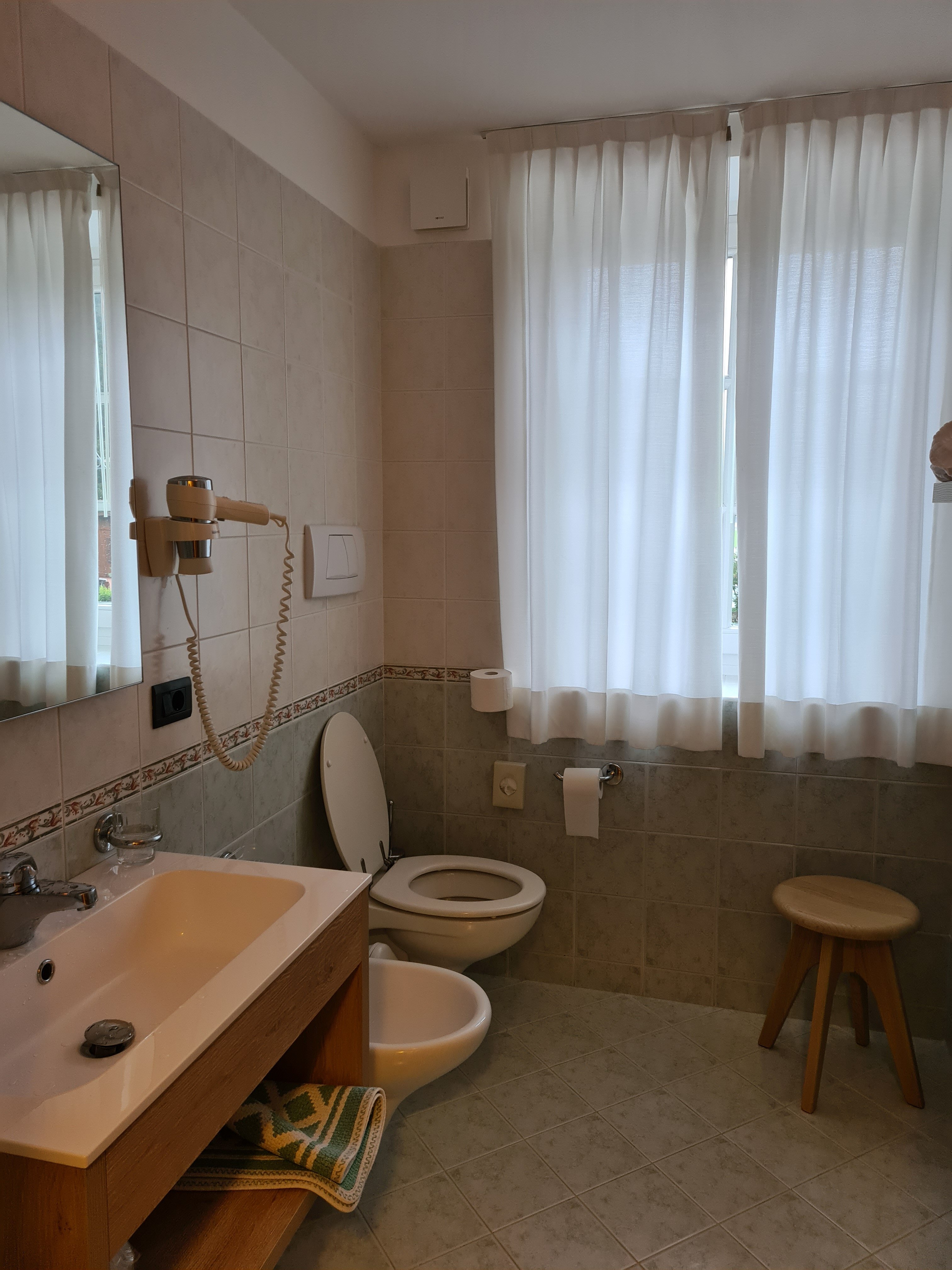 Hotel Villa Rosella-浴室