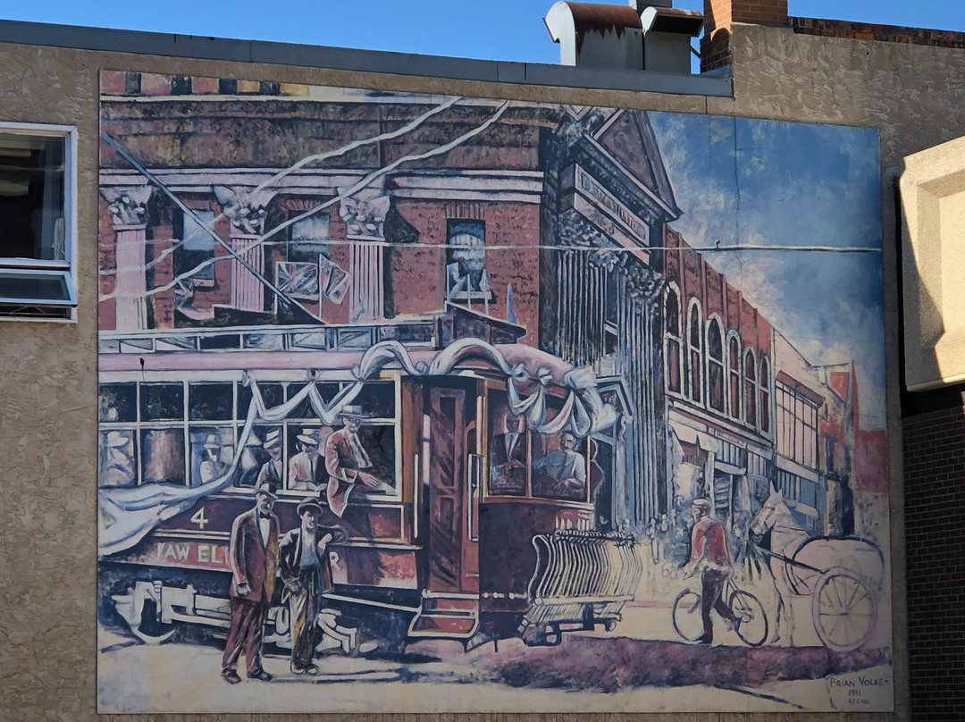 Murals of Moose Jaw-穆斯乔必去景点