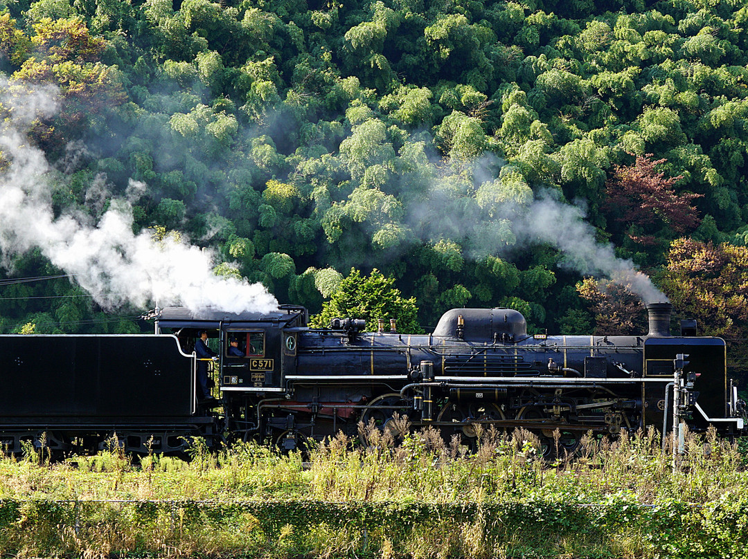 Tsuwano Station Railway Turntable-津和野町必去景点