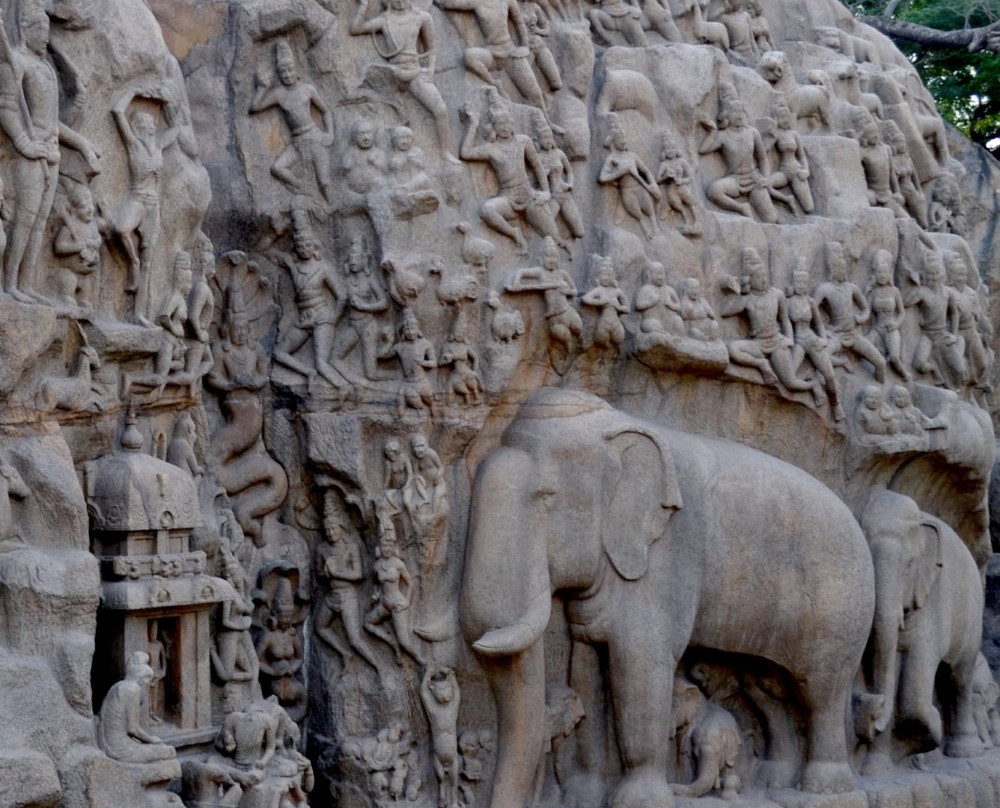 Descent Of The Ganges-玛玛拉普蓝必去景点