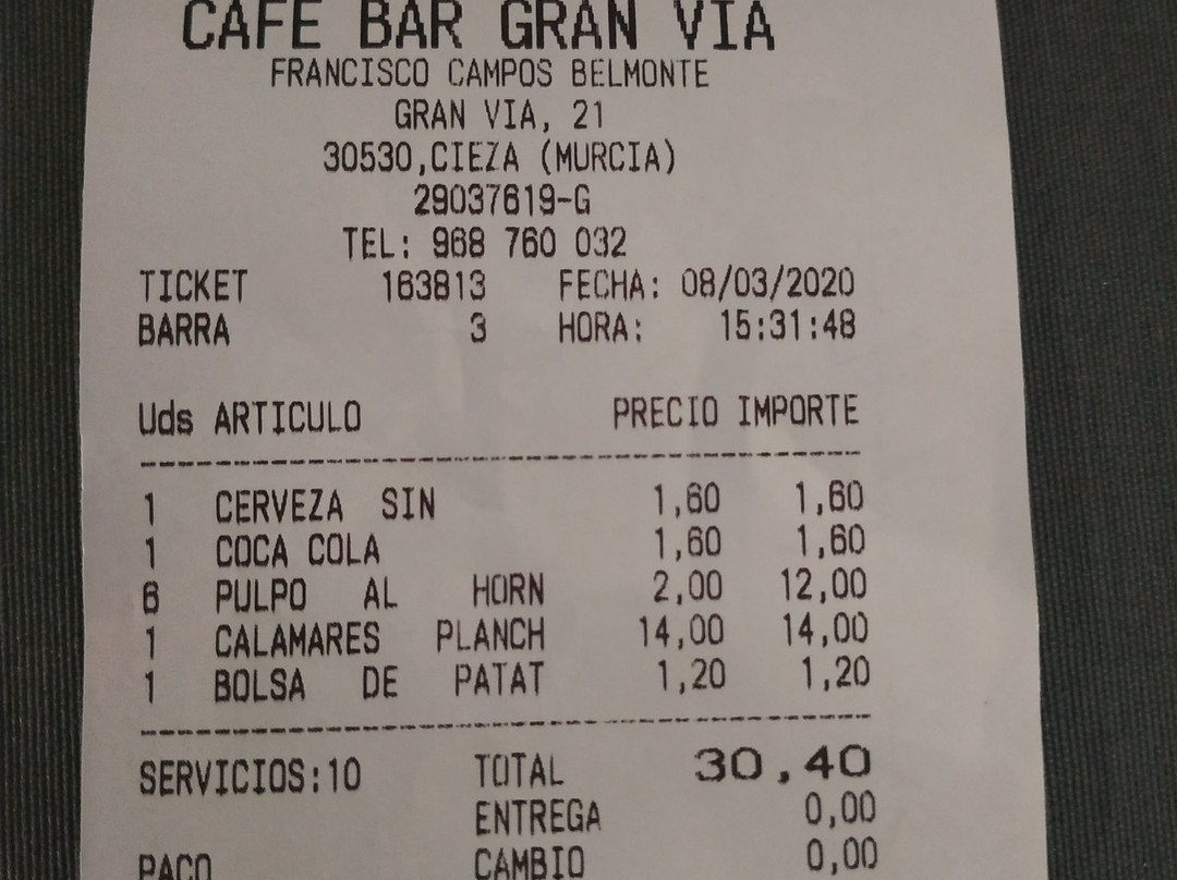 Cafe Bar Gran Via主图