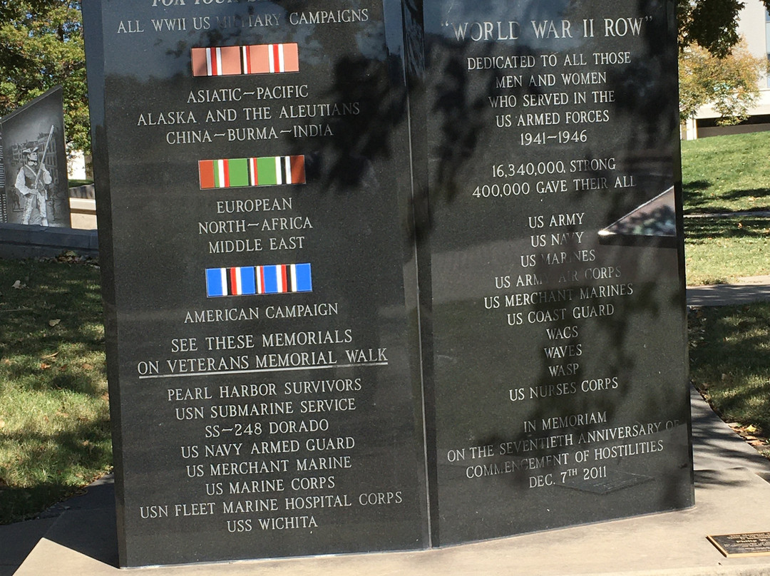 Veterans' Memorial Park-威奇托必去景点