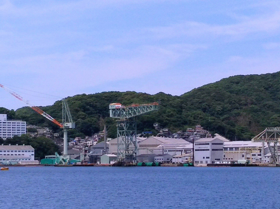 Mitsubishi Nagasaki Shipyard Giant Cantilever Crane-长崎市必去景点