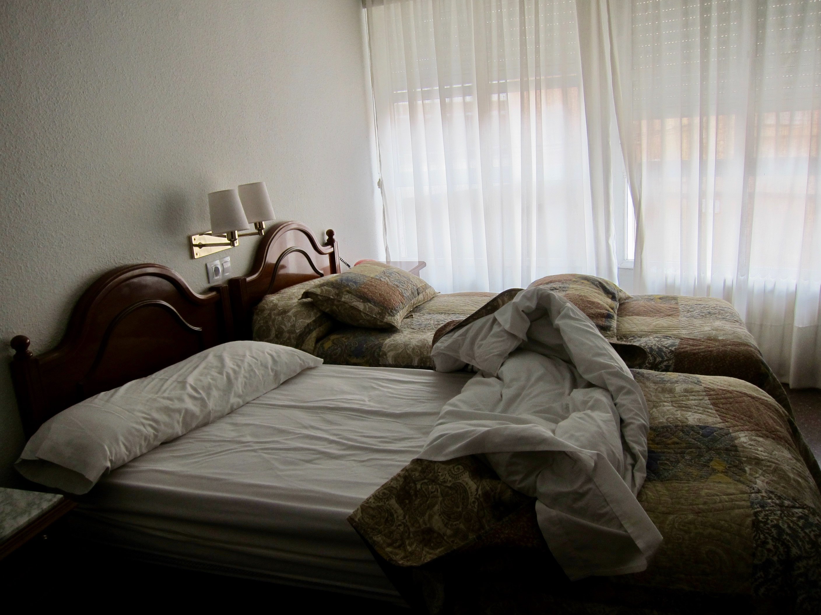 Hostal Hispano-浴室