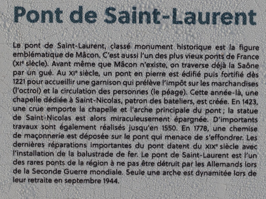 Saint Laurent Bridge景点图片
