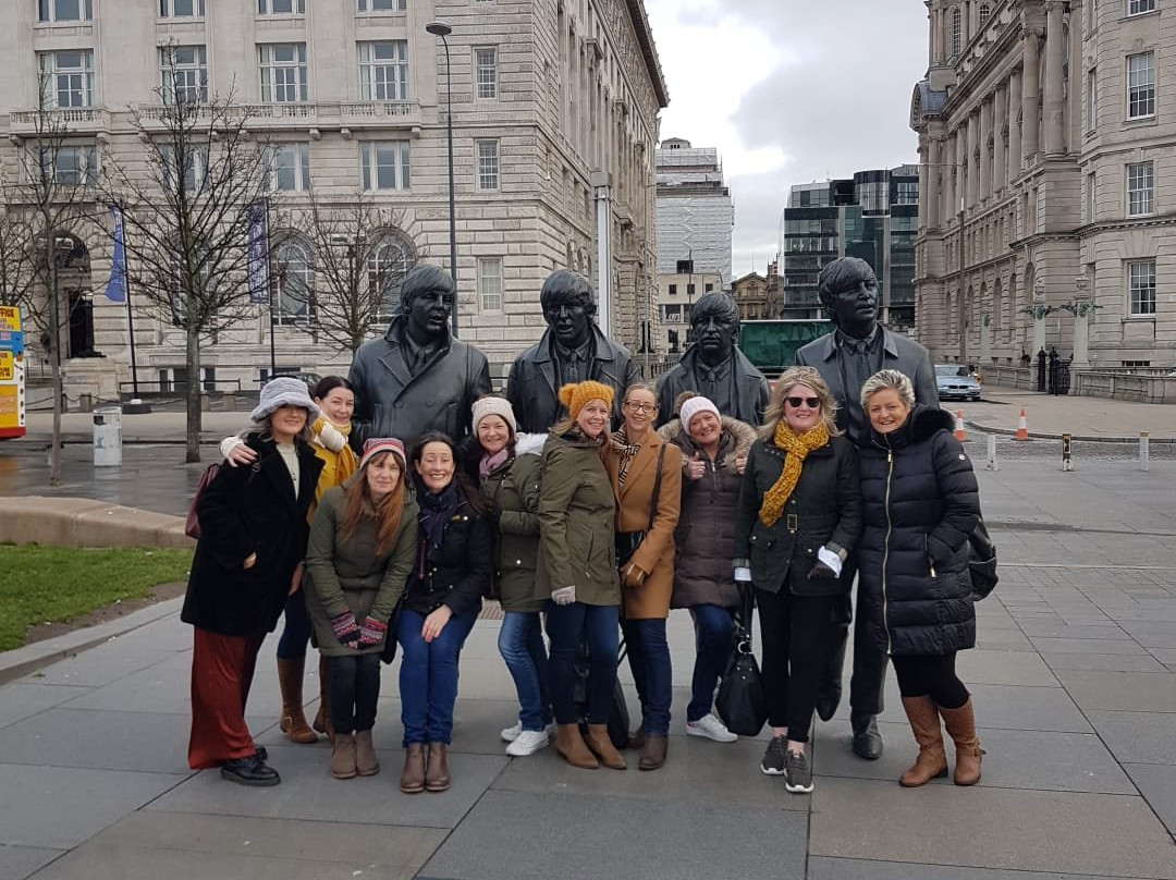 Beatles Statue-利物浦必去景点