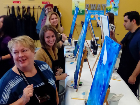 Painting With a Twist-棕榈海岸必去景点