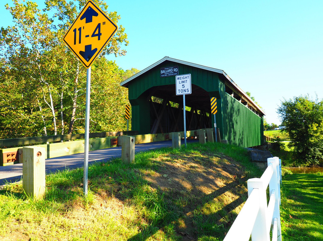 Ballard Road Covered Bridge-Xenia必去景点