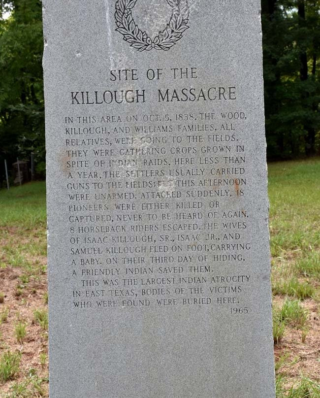 Killough Massacre & Monument Site-Bullard必去景点