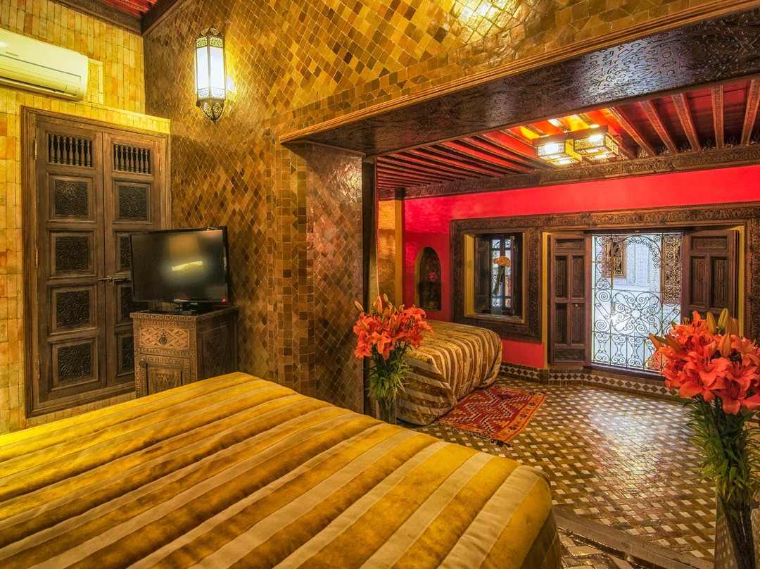 Skhinate酒店住宿-Riad La Maison Verte