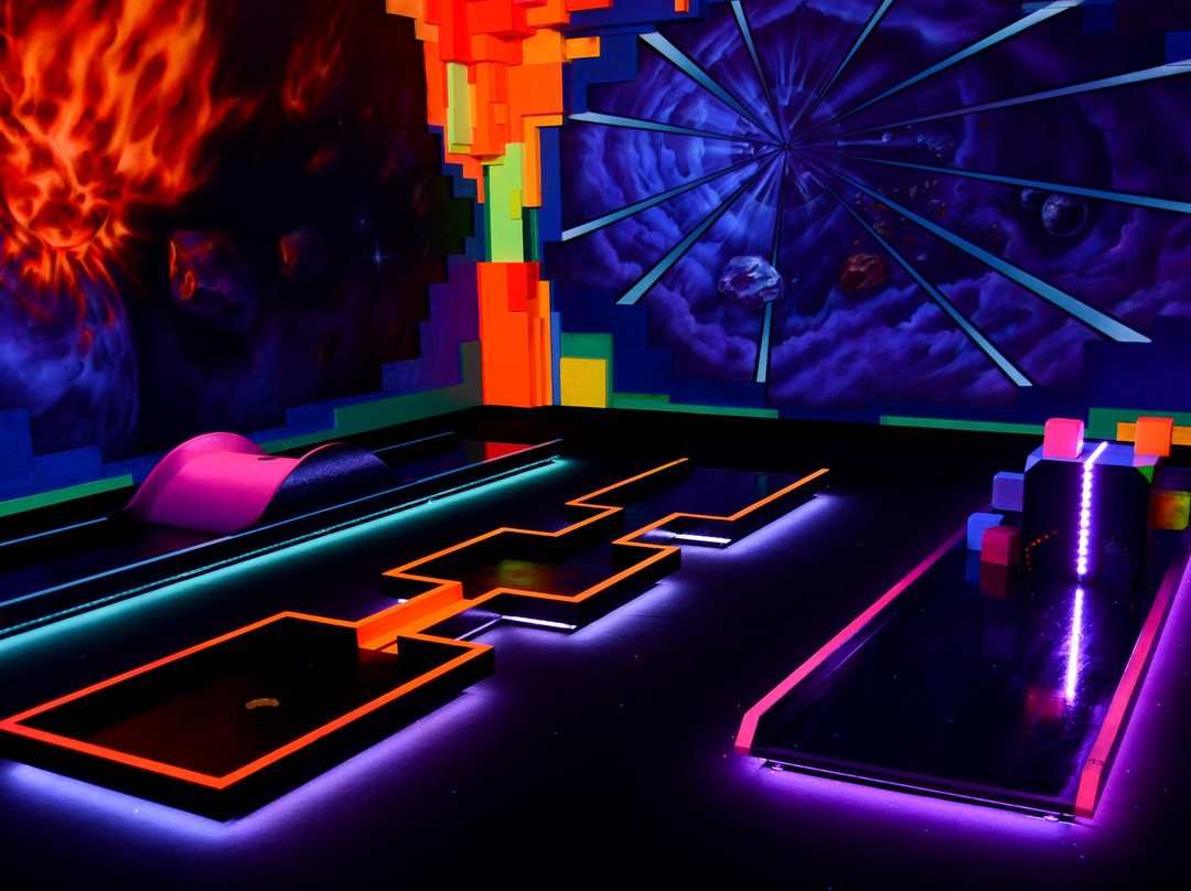 Schwarzlichtfabrik 3D Minigolf-纽伦堡必去景点