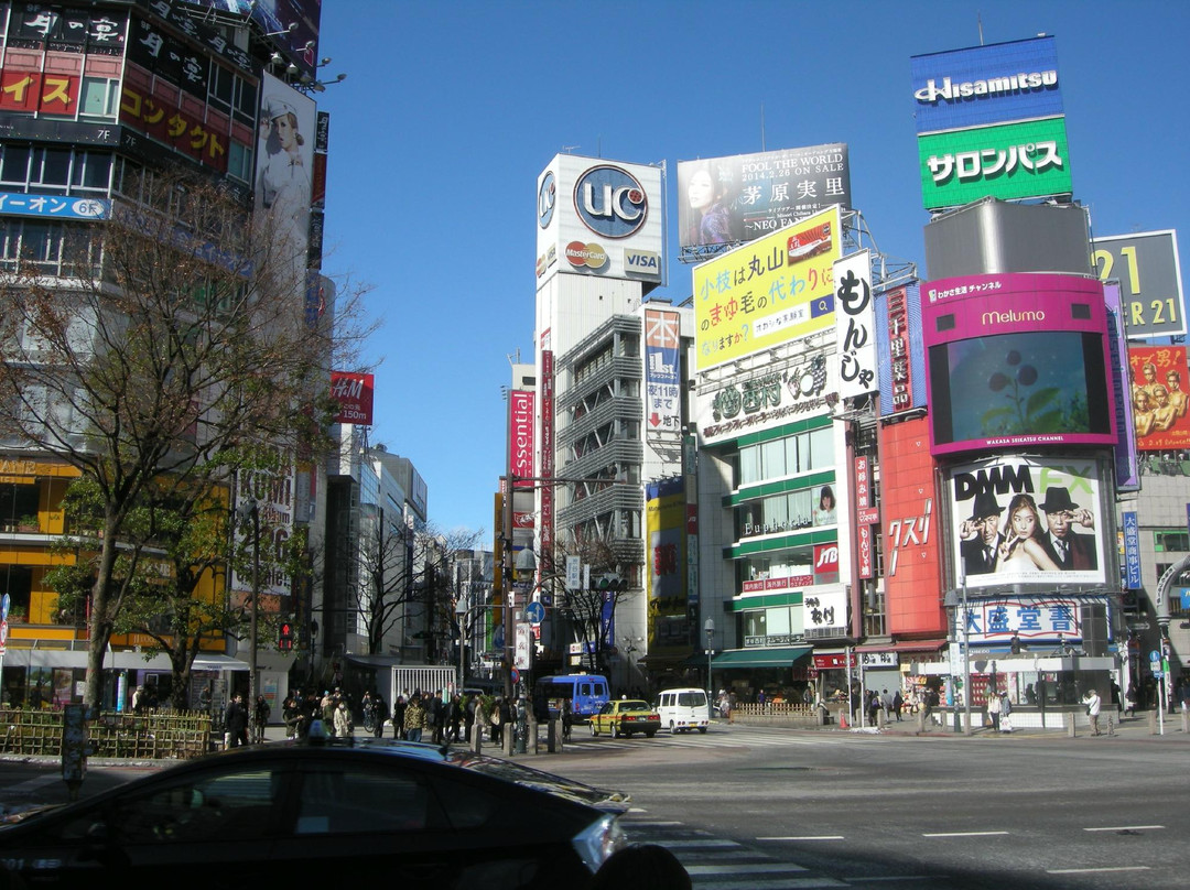涩谷全向十字路口-涩谷区必去景点