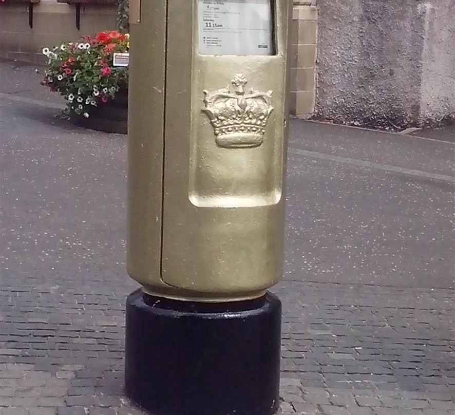 Andy Murray's Gold Post Box-Dunblane必去景点