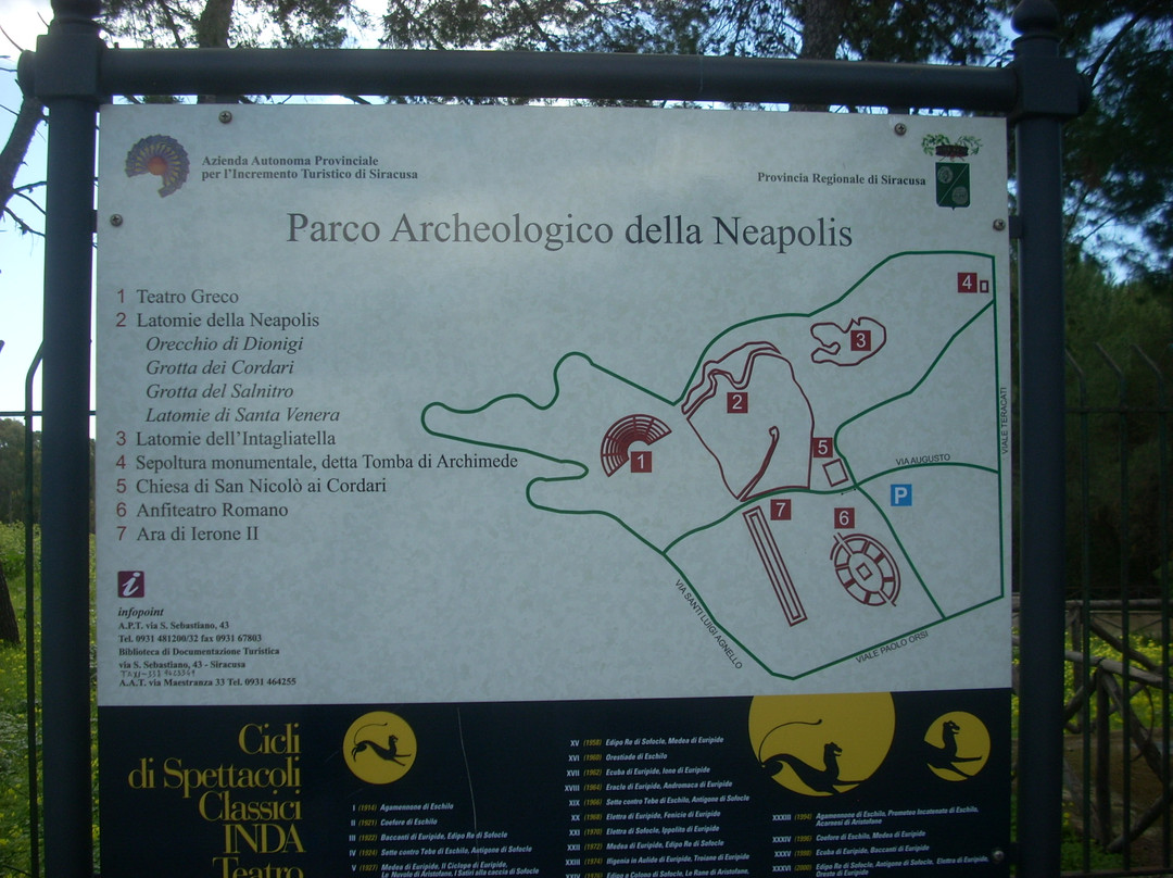 Parco Archeologico della Neapolis-锡拉库扎必去景点