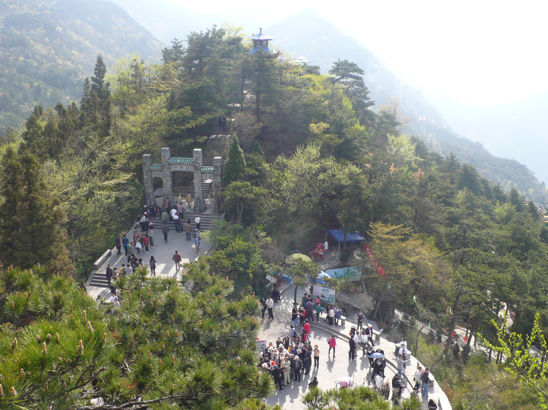 庐山瀑布群景点图片