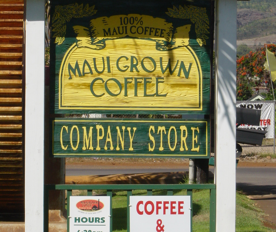 MauiGrown Coffee Company Store-拉海纳必去景点