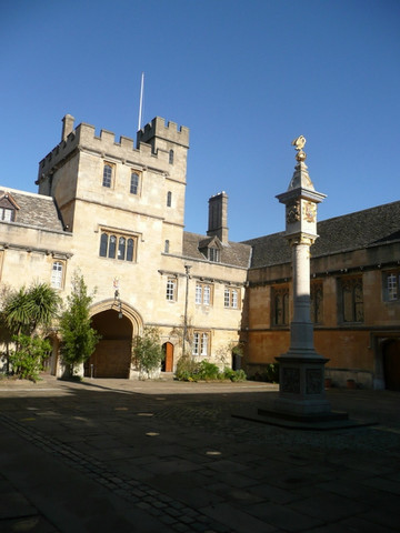 Corpus Christi College-牛津必去景点