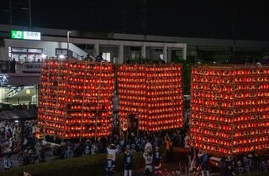 Kuki Lantern Festival-久喜市必去景点